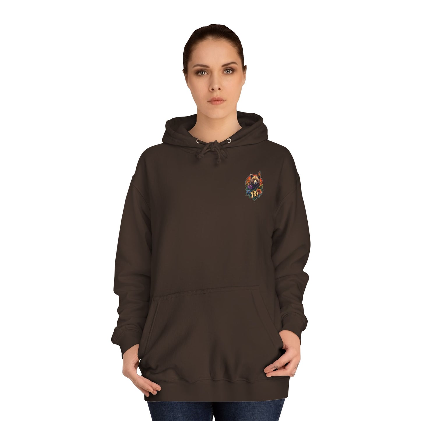 Woman's YBT  Hoodie | Happy Bear Design