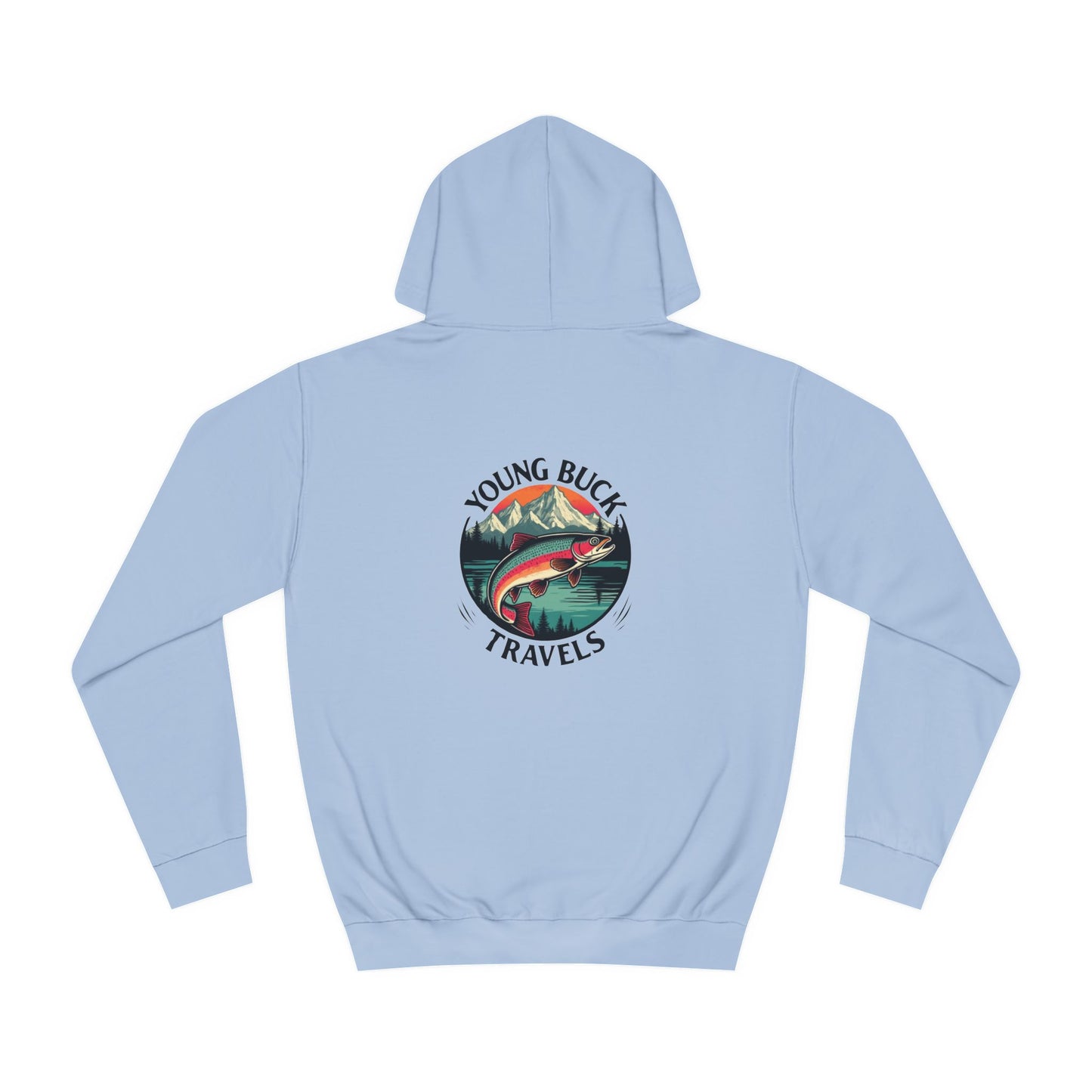 YBT Unisex Hoodie | Rainbow Trout Design