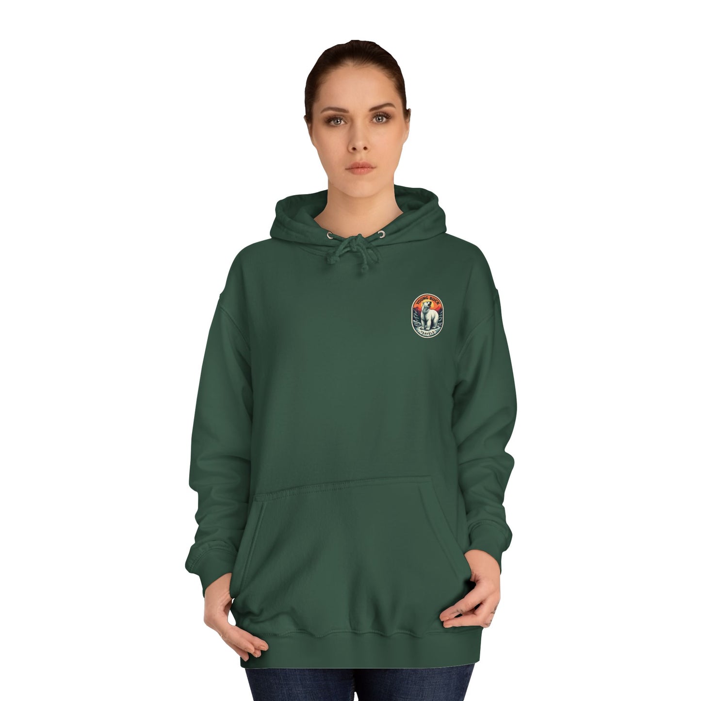 YBT Unisex Hoodie | Polar Sunset Design