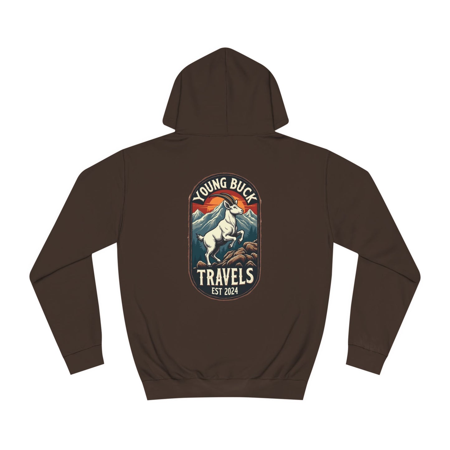 YBT Unisex Hoodie | Mountain Goat Design