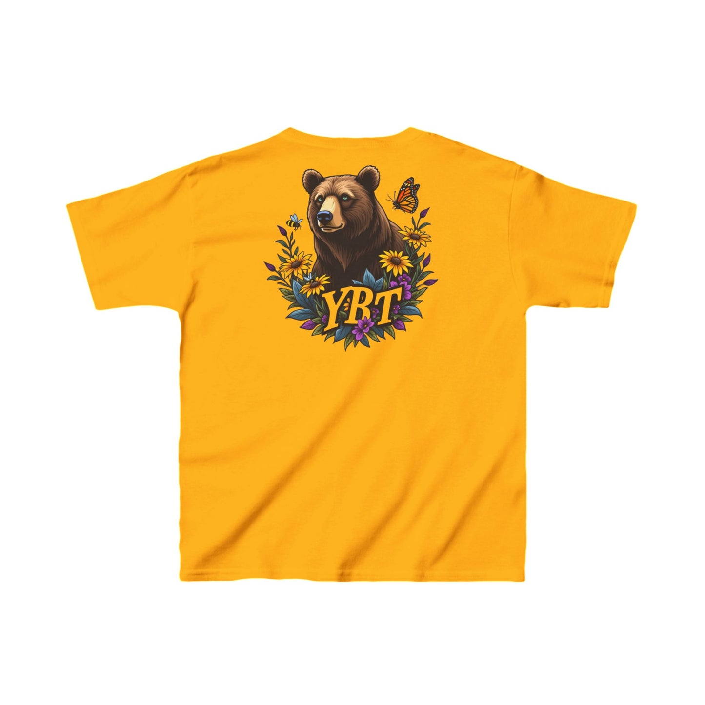 Kids Tee - YBT OG " Bear and floral"