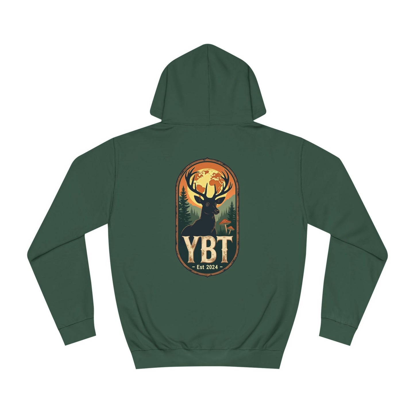 YBT Unisex Hoodie | Surrounded By Nature Design