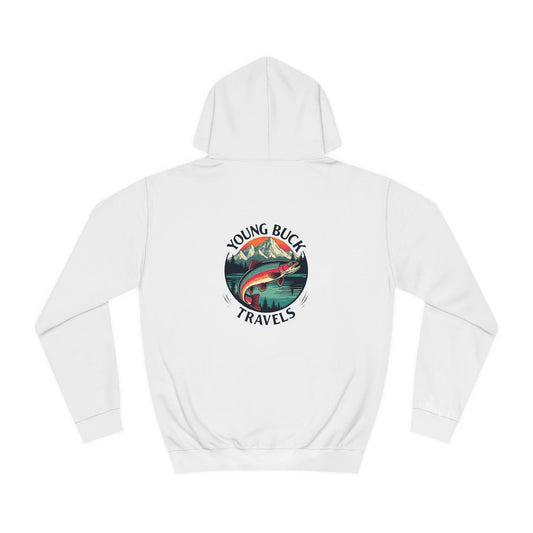 YBT Unisex Hoodie | Rainbow Trout Design