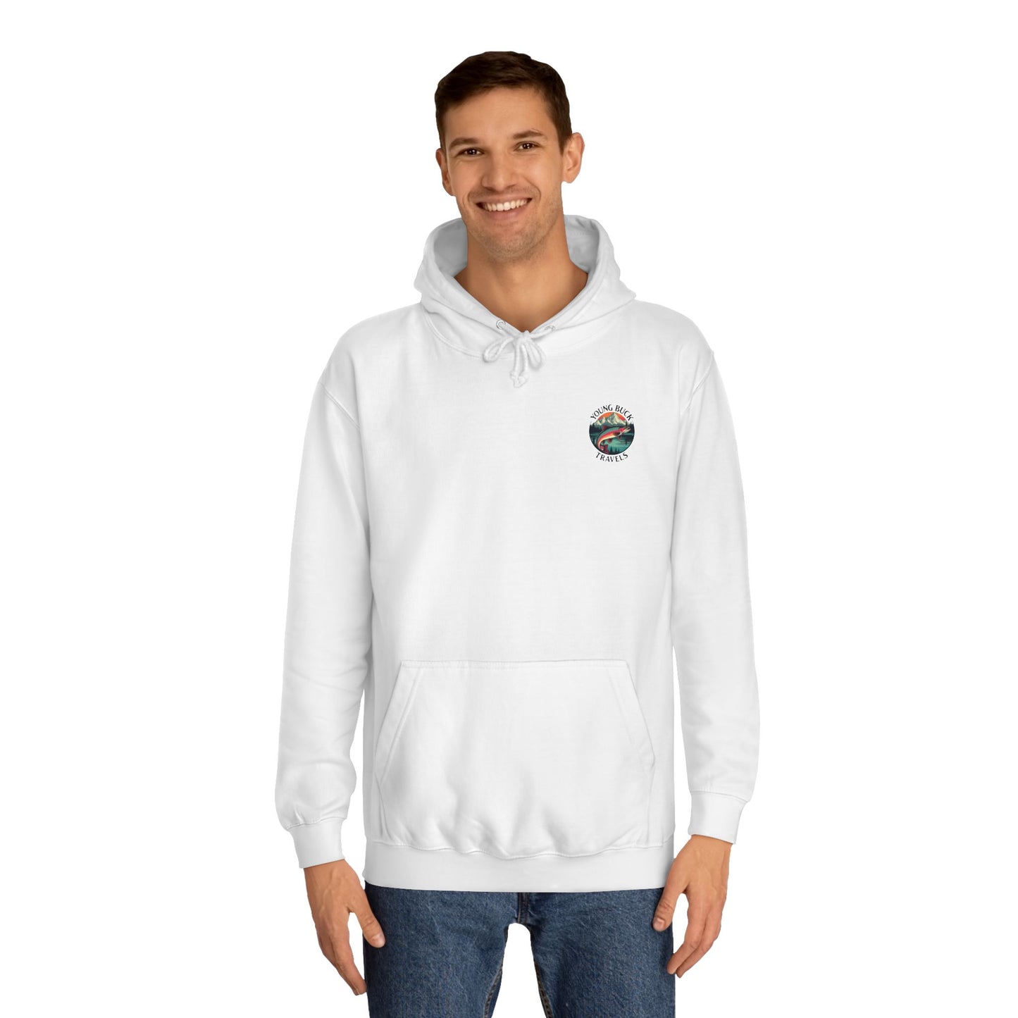 YBT Unisex Hoodie | Rainbow Trout Design