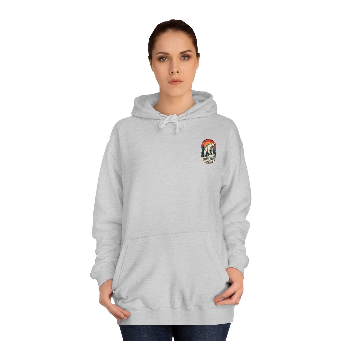 YBT Unisex Hoodie | Polar Bear Design