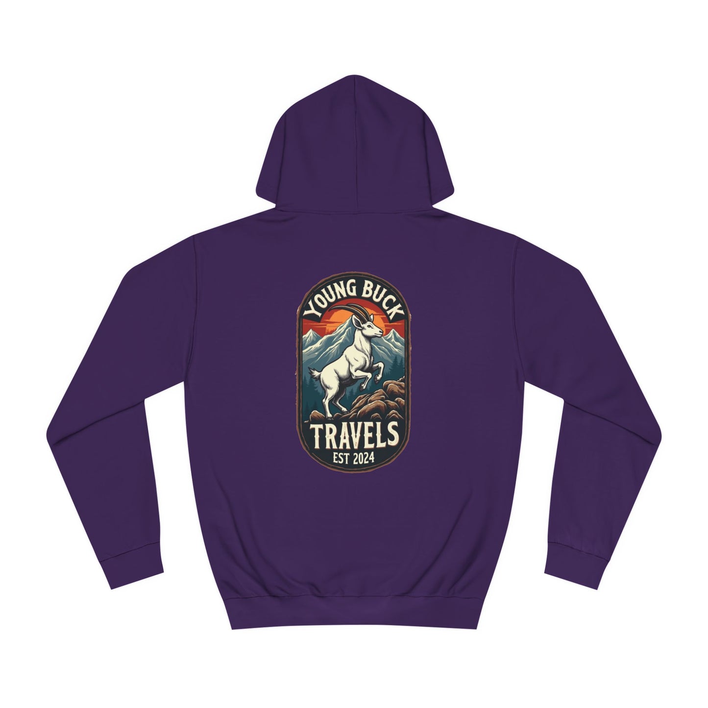 YBT Unisex Hoodie | Mountain Goat Design