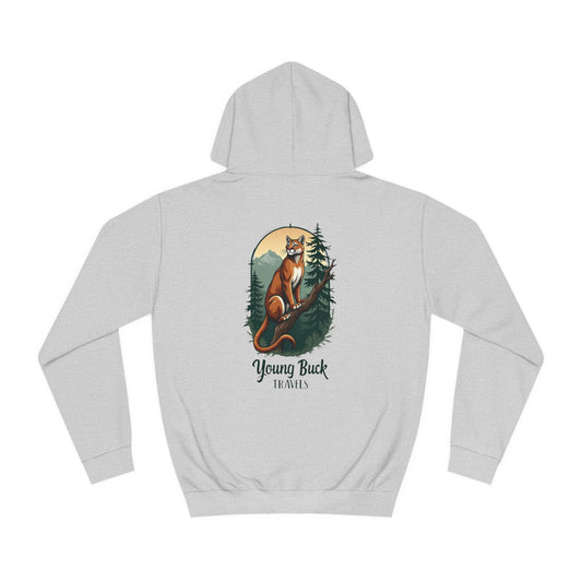 YBT Unisex Hoodie | Cougar on lookout Design