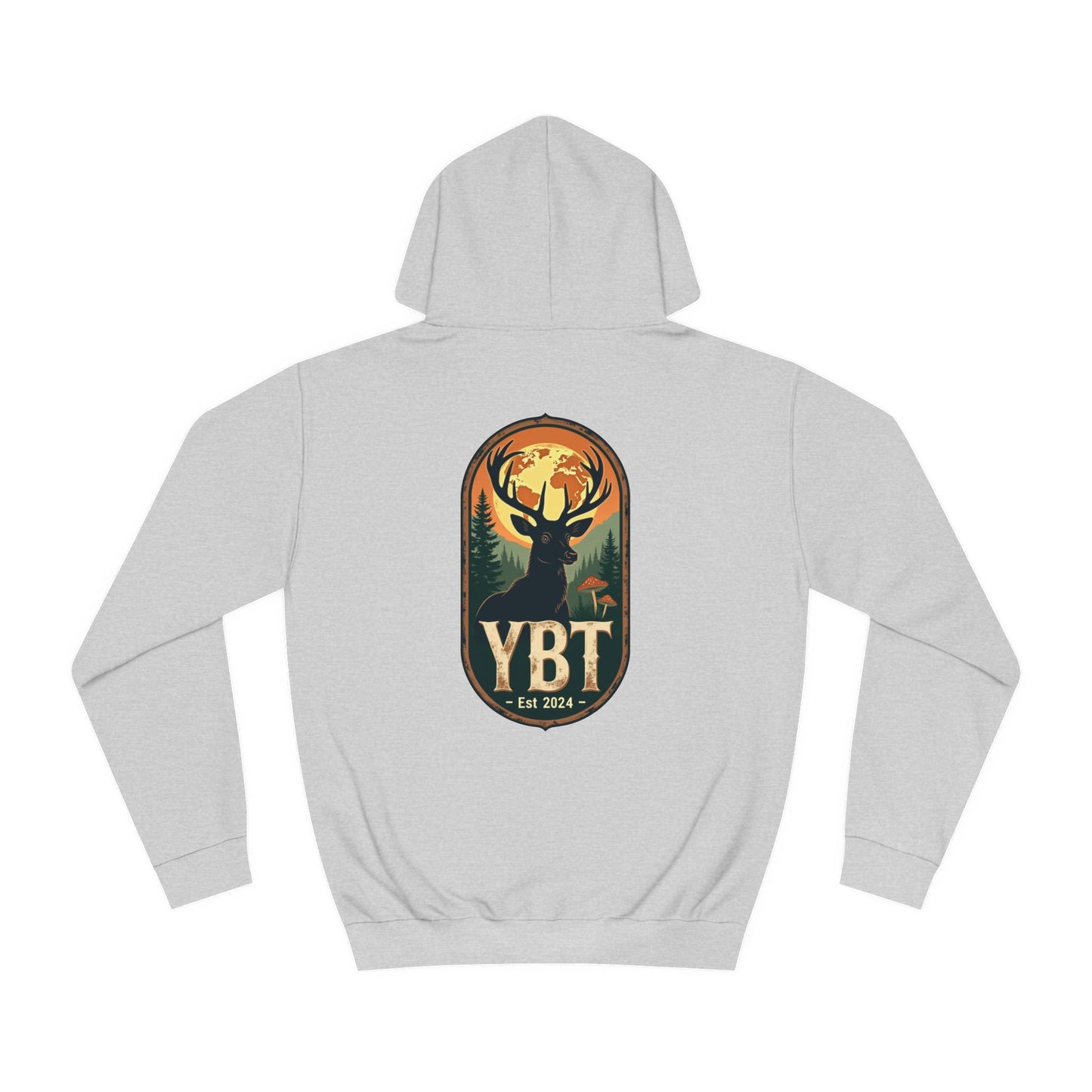 YBT Unisex Hoodie | Surrounded By Nature Design