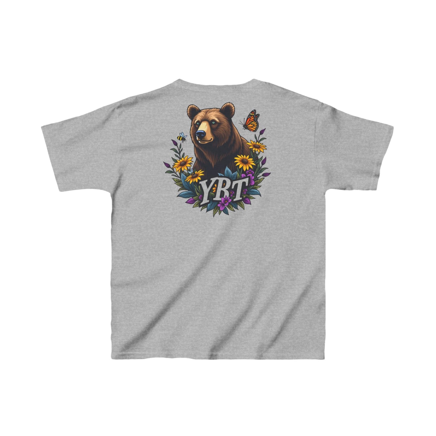 Kids Tee - YBT OG " Bear and floral"